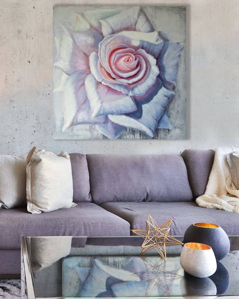 Original Floral Painting by Inna Vallat