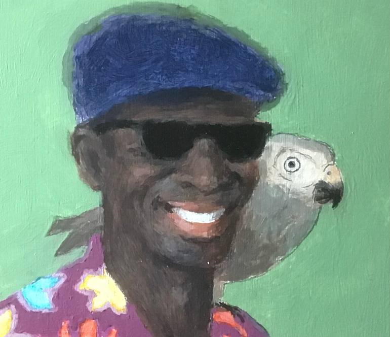 Original Figurative Music Painting by William Buffett