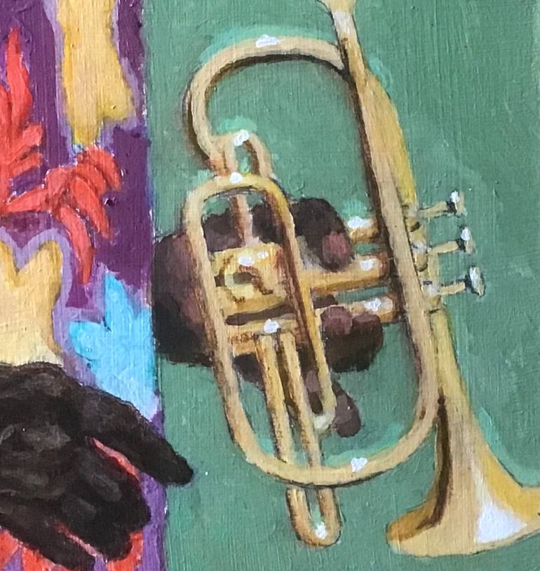 Original Figurative Music Painting by William Buffett