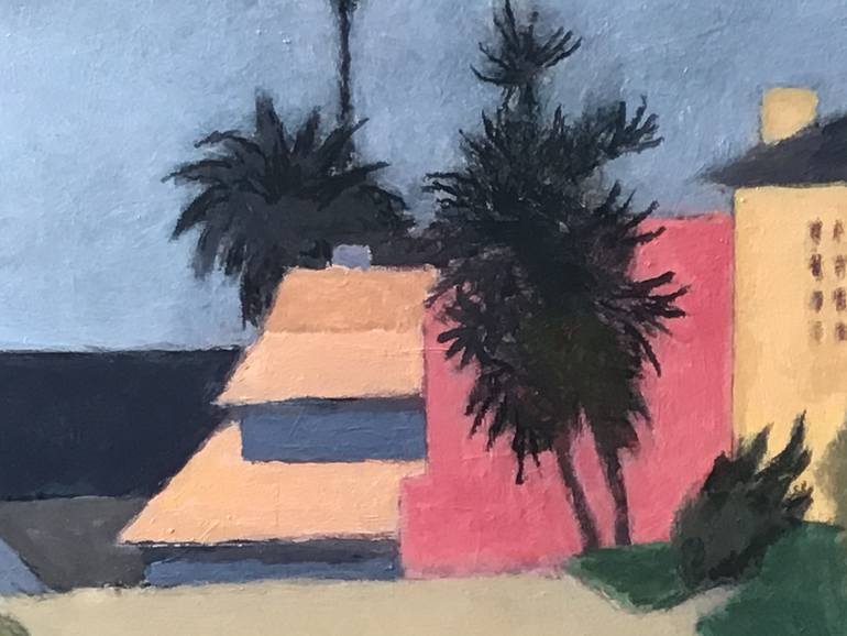 Original Modernism Beach Painting by William Buffett