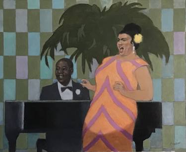 Original Figurative Music Paintings by William Buffett