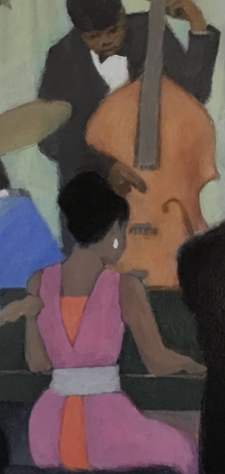 Original Figurative Music Painting by William Buffett