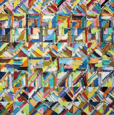 Print of Abstract Patterns Paintings by PThomas Wood