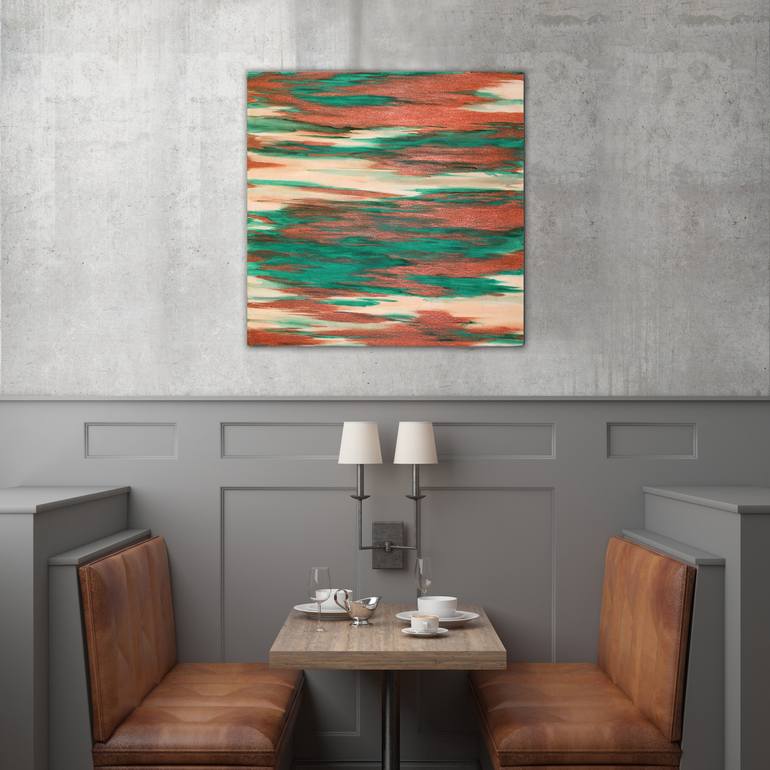 Original Abstract Expressionism Abstract Painting by Sofia 'Philosofia' Wintzer