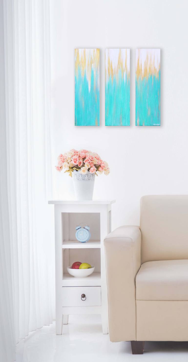Original Abstract Expressionism Abstract Painting by Sofia 'Philosofia' Wintzer