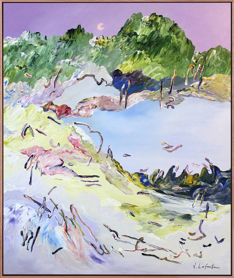 Original  Painting by jeanette lafontine