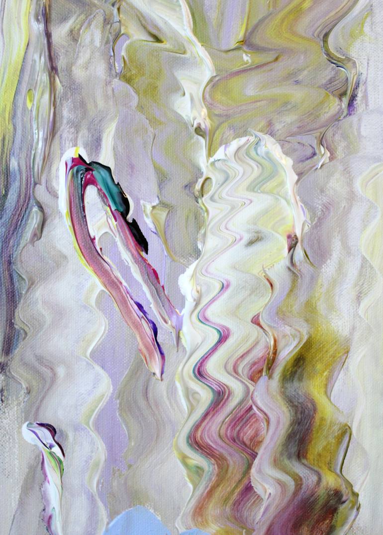 Original Abstract Landscape Painting by Jeanette Lafontine
