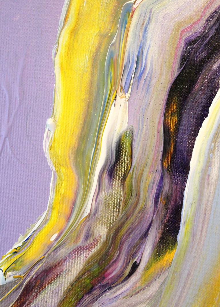Original Abstract Landscape Painting by Jeanette Lafontine