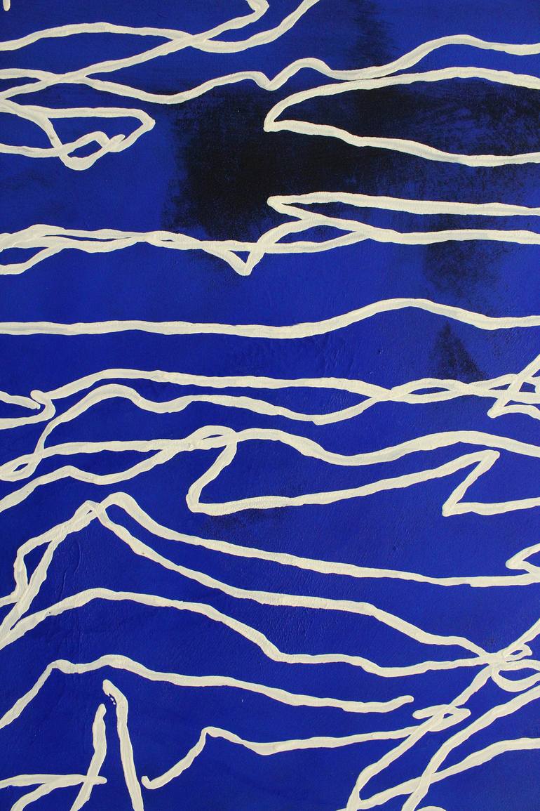 Original Abstract Expressionism Abstract Painting by Jeanette Lafontine