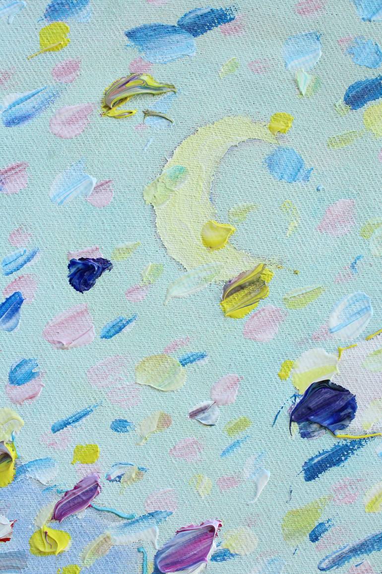 Original Abstract Landscape Painting by Jeanette Lafontine