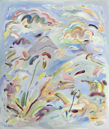 Saatchi Art Artist Jeanette Lafontine; Painting, “A HUMMINGBIRD’S SONG (SOLD)” #art