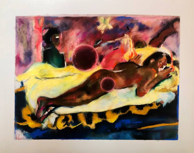 Original Figurative Body Drawing by Sarah Hill