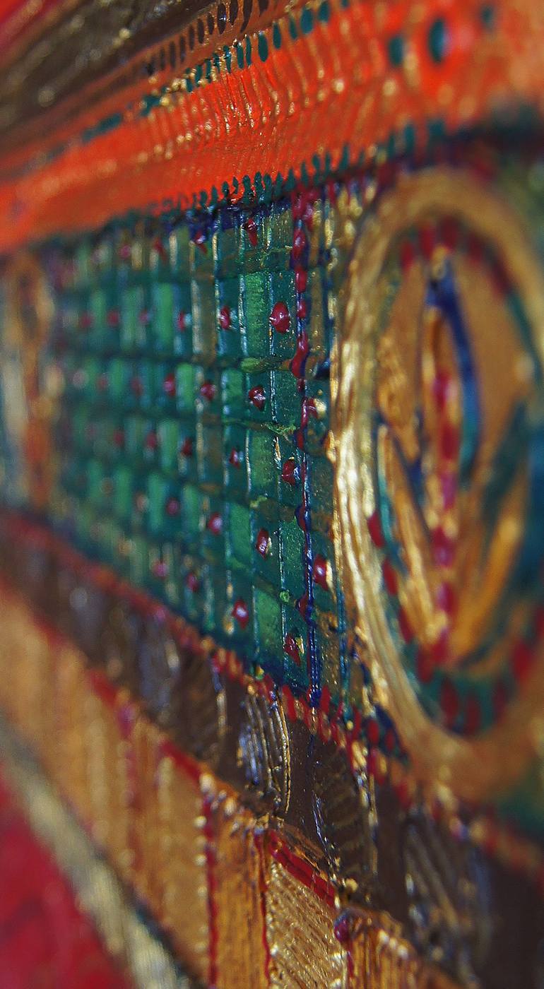 Original Abstract Religion Painting by Arpita B Ruparel