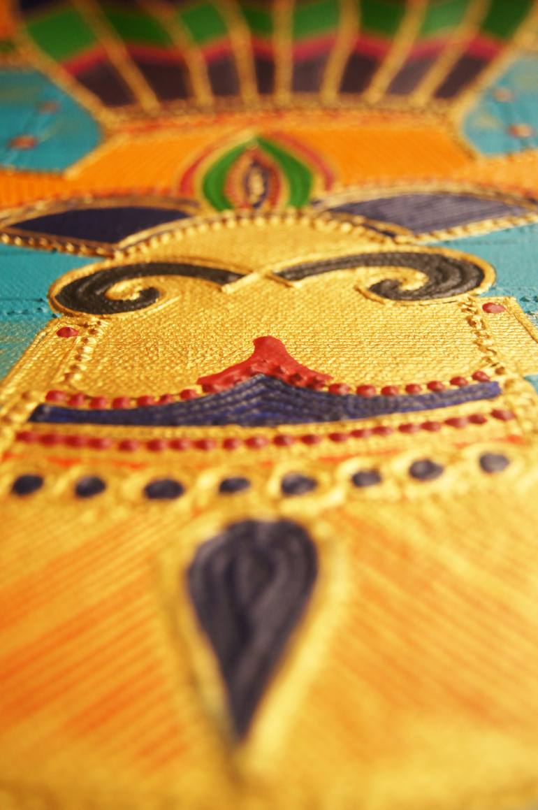 Original Conceptual People Painting by Arpita B Ruparel