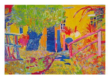 Reproduction of Painting: PATH IN THE GARDEN, 2007 thumb