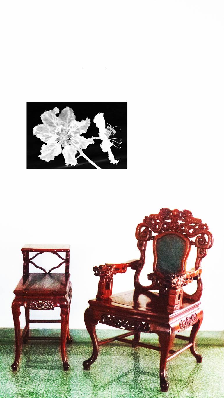 Original Expressionism Floral Photography by TjašA Iris