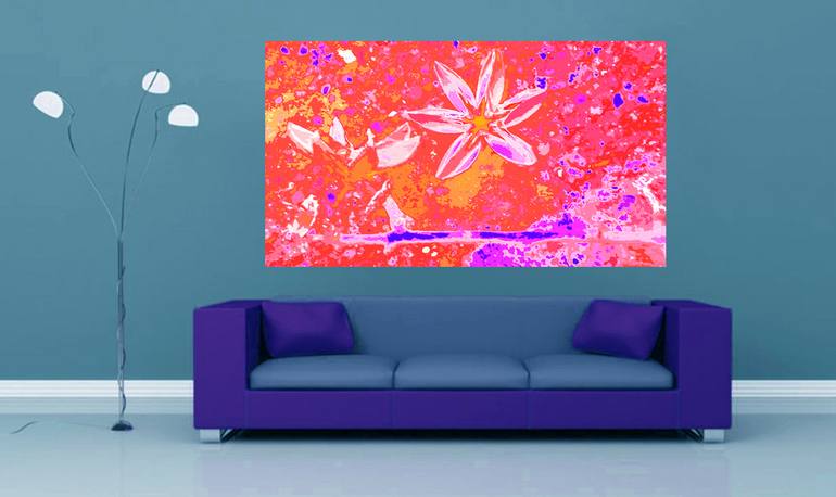 Original Expressionism Floral Photography by TjašA Iris