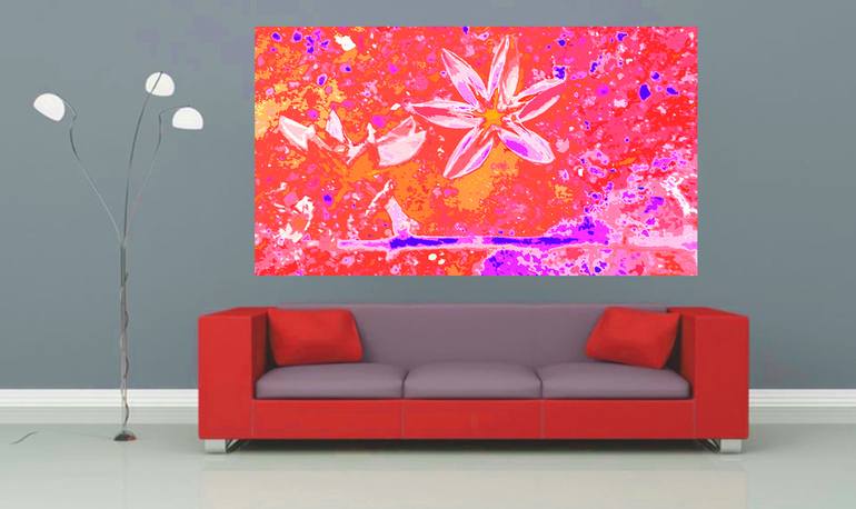 Original Expressionism Floral Photography by TjašA Iris