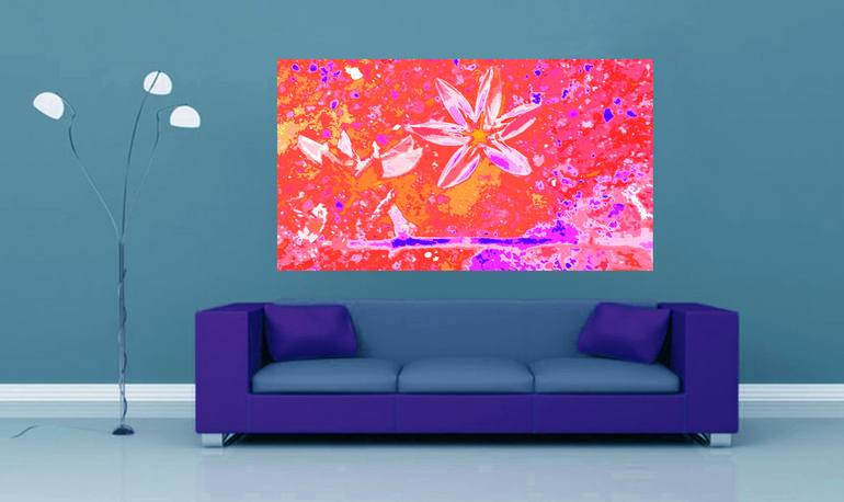 Original Expressionism Floral Photography by TjašA Iris