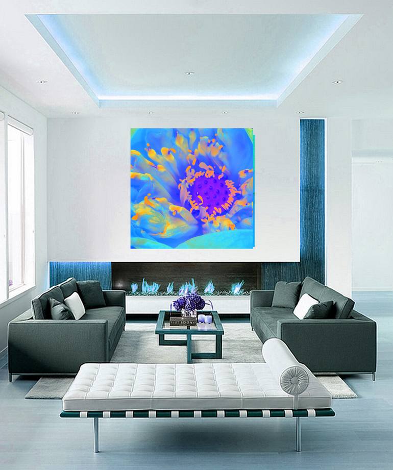 Original Expressionism Floral Photography by TjašA Iris