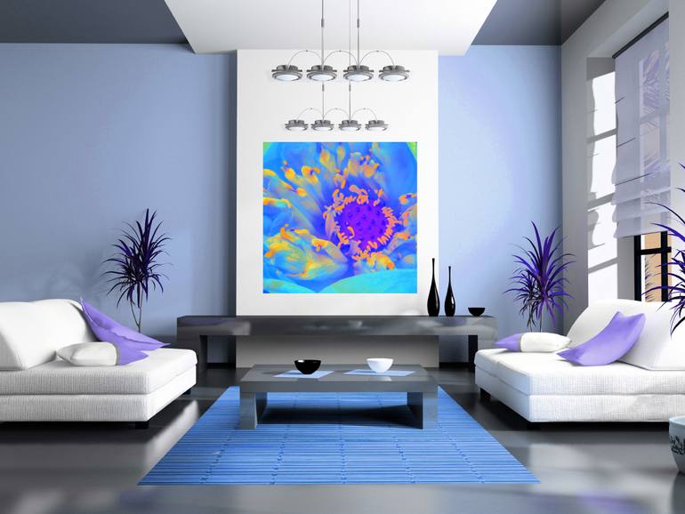 Original Expressionism Floral Photography by TjašA Iris