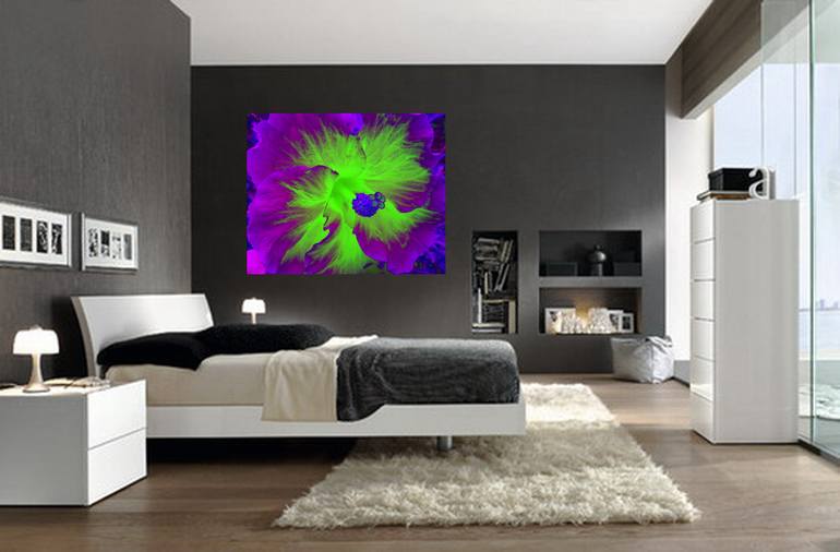 Original Expressionism Floral Photography by TjašA Iris