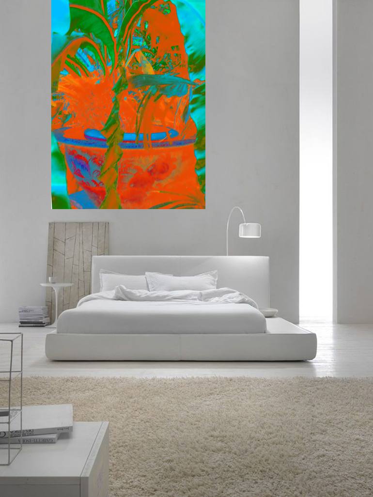 Original Expressionism Garden Mixed Media by TjašA Iris