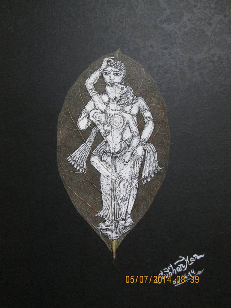 Kamasutra-model Painting by SUBHANKAR SARKAR | Saatchi Art