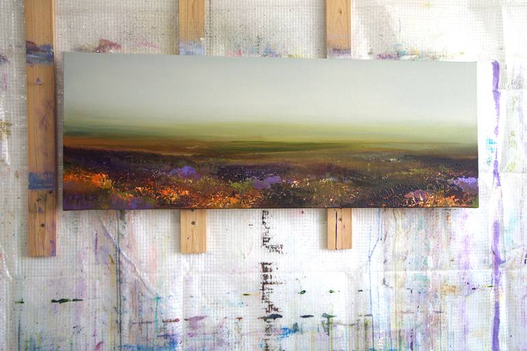 Original Abstract Landscape Painting by Nicole Geerlings-Cijs