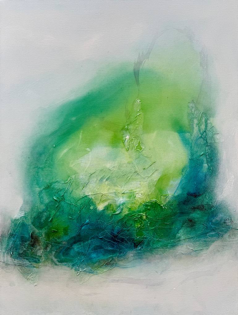 Original Abstract Seascape Painting by Kirsten Schankweiler
