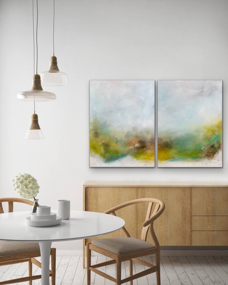 Original Abstract Painting by Kirsten Schankweiler