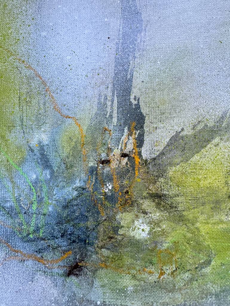 Original Abstract Expressionism Abstract Painting by Kirsten Schankweiler