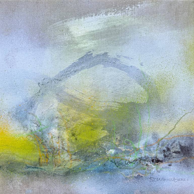 Original Abstract Expressionism Abstract Painting by Kirsten Schankweiler
