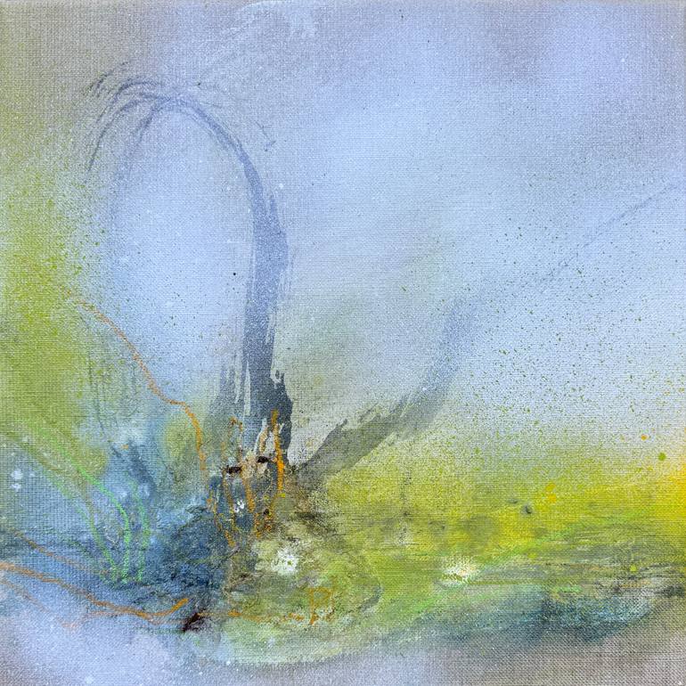 Original Abstract Expressionism Abstract Painting by Kirsten Schankweiler