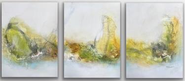 Original Abstract Landscape Paintings by Kirsten Schankweiler