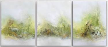 Original Abstract Landscape Paintings by Kirsten Schankweiler