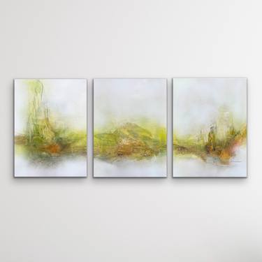 Original Abstract Landscape Paintings by Kirsten Schankweiler