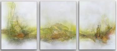 Original Abstract Landscape Paintings by Kirsten Schankweiler