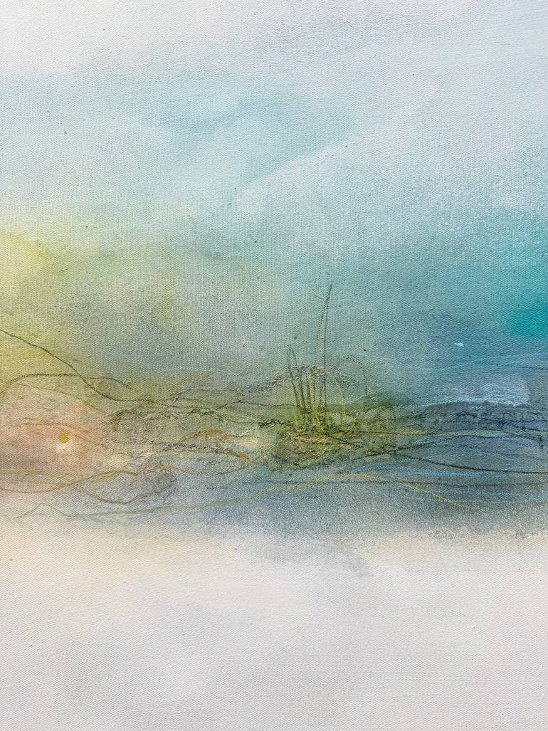 Original Abstract Landscape Painting by Kirsten Schankweiler