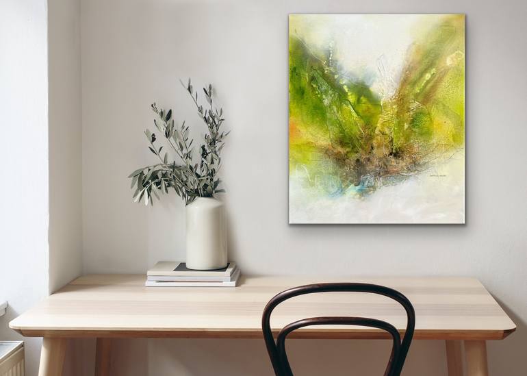 Original Abstract Landscape Painting by Kirsten Schankweiler