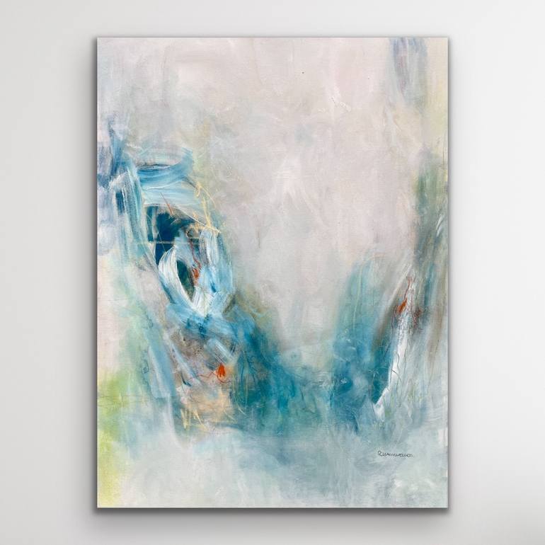 Original Abstract Expressionism Abstract Paintings by Kirsten Schankweiler