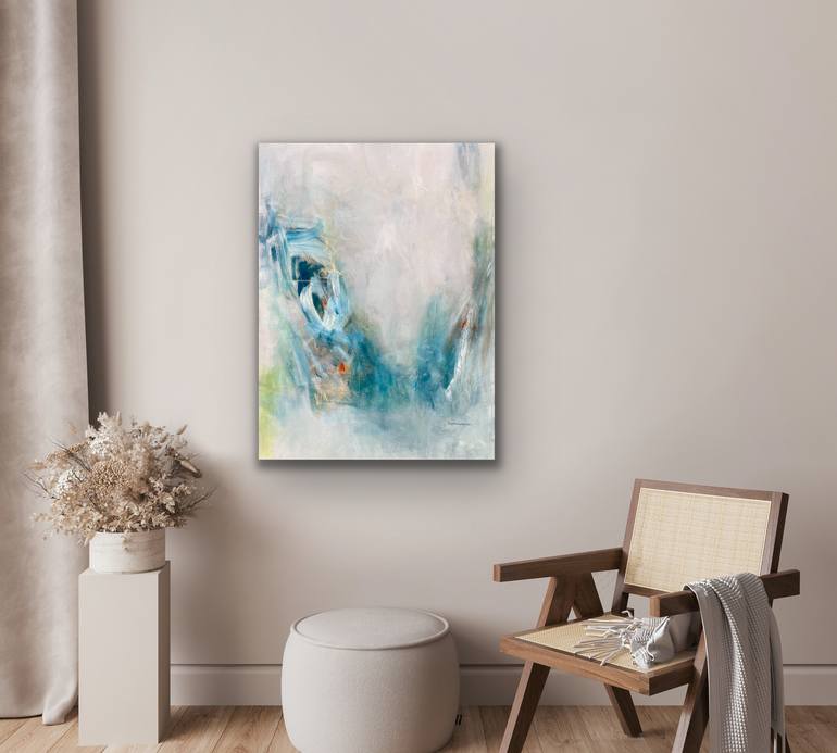 Original Abstract Expressionism Abstract Painting by Kirsten Schankweiler