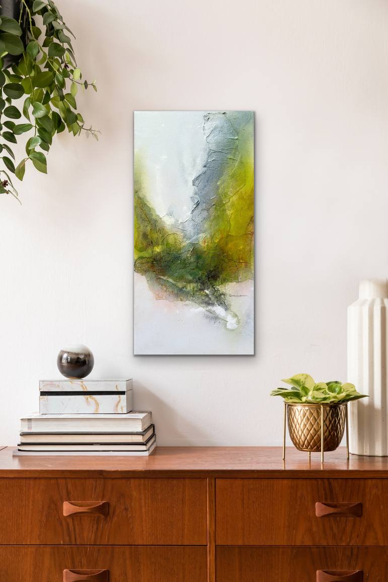 Original Abstract Landscape Painting by Kirsten Schankweiler