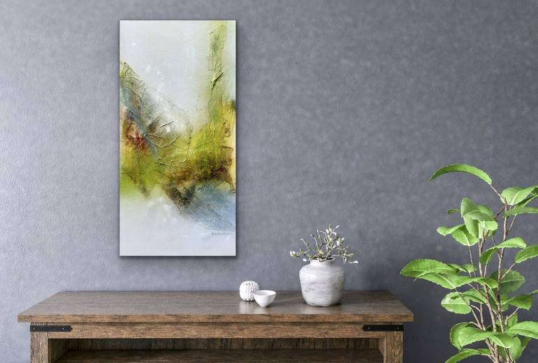 Original Abstract Landscape Painting by Kirsten Schankweiler