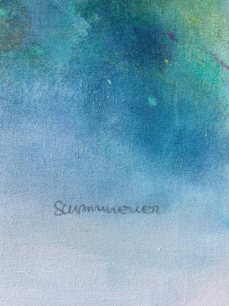 Original Abstract Expressionism Abstract Painting by Kirsten Schankweiler