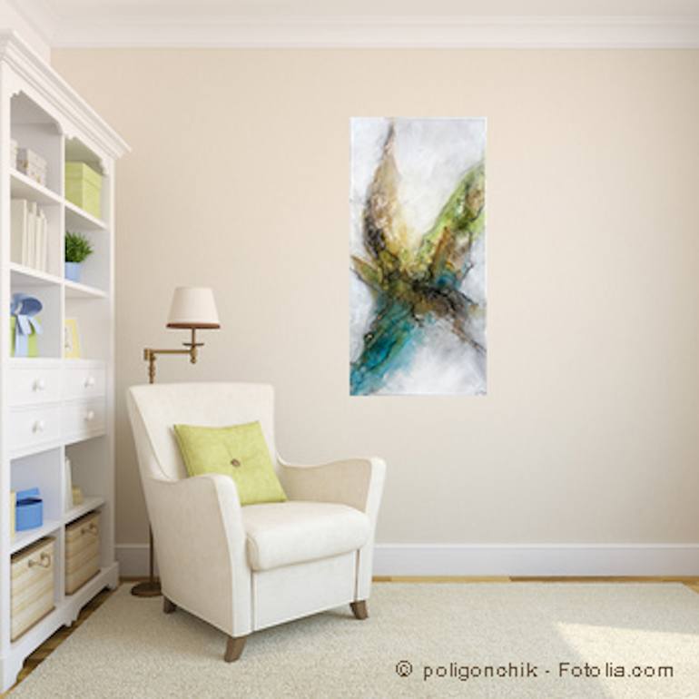 Original Modernism Abstract Painting by Kirsten Schankweiler