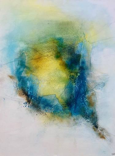 Original Minimalism Abstract Paintings by Kirsten Schankweiler