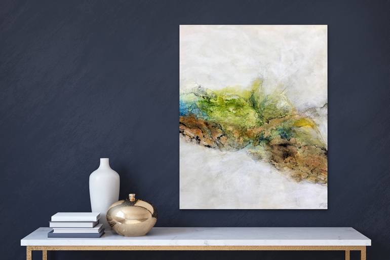 Original Abstract Landscape Painting by Kirsten Schankweiler