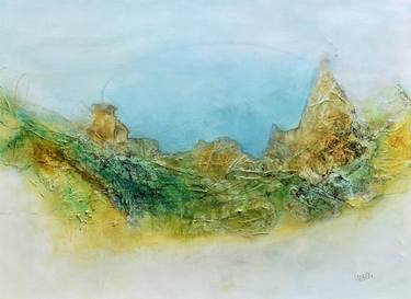 Original Abstract Landscape Paintings by Kirsten Schankweiler