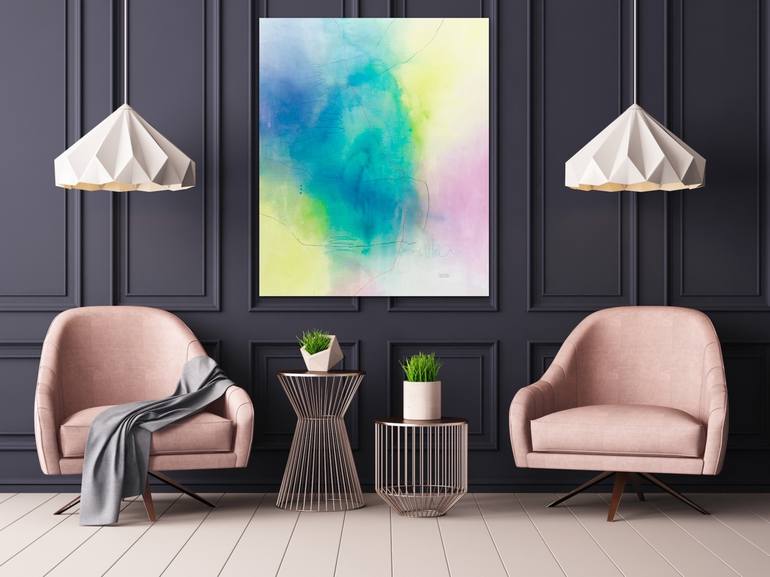 Original Abstract Painting by Kirsten Schankweiler